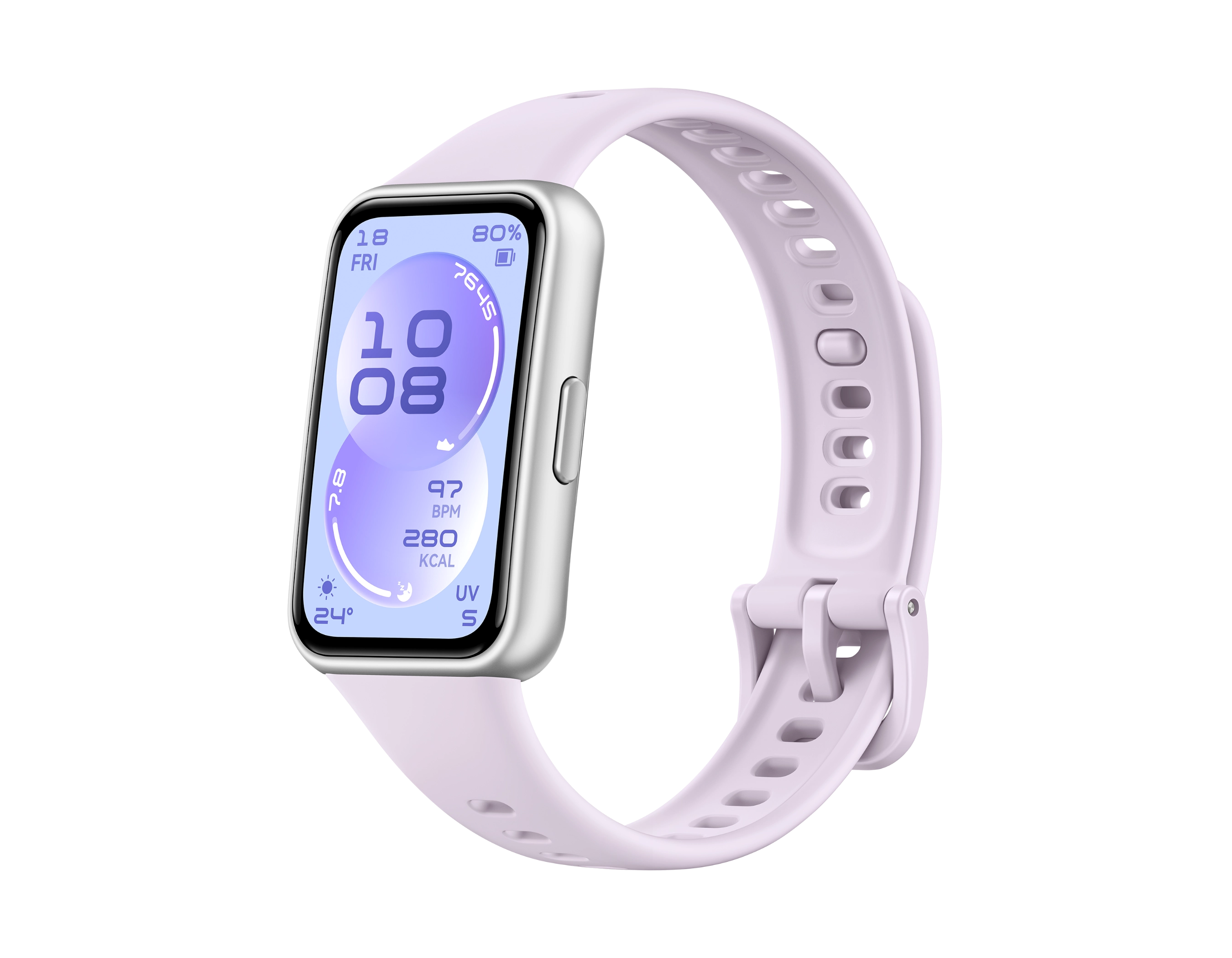 Purple HUAWEI Band 11, polymer