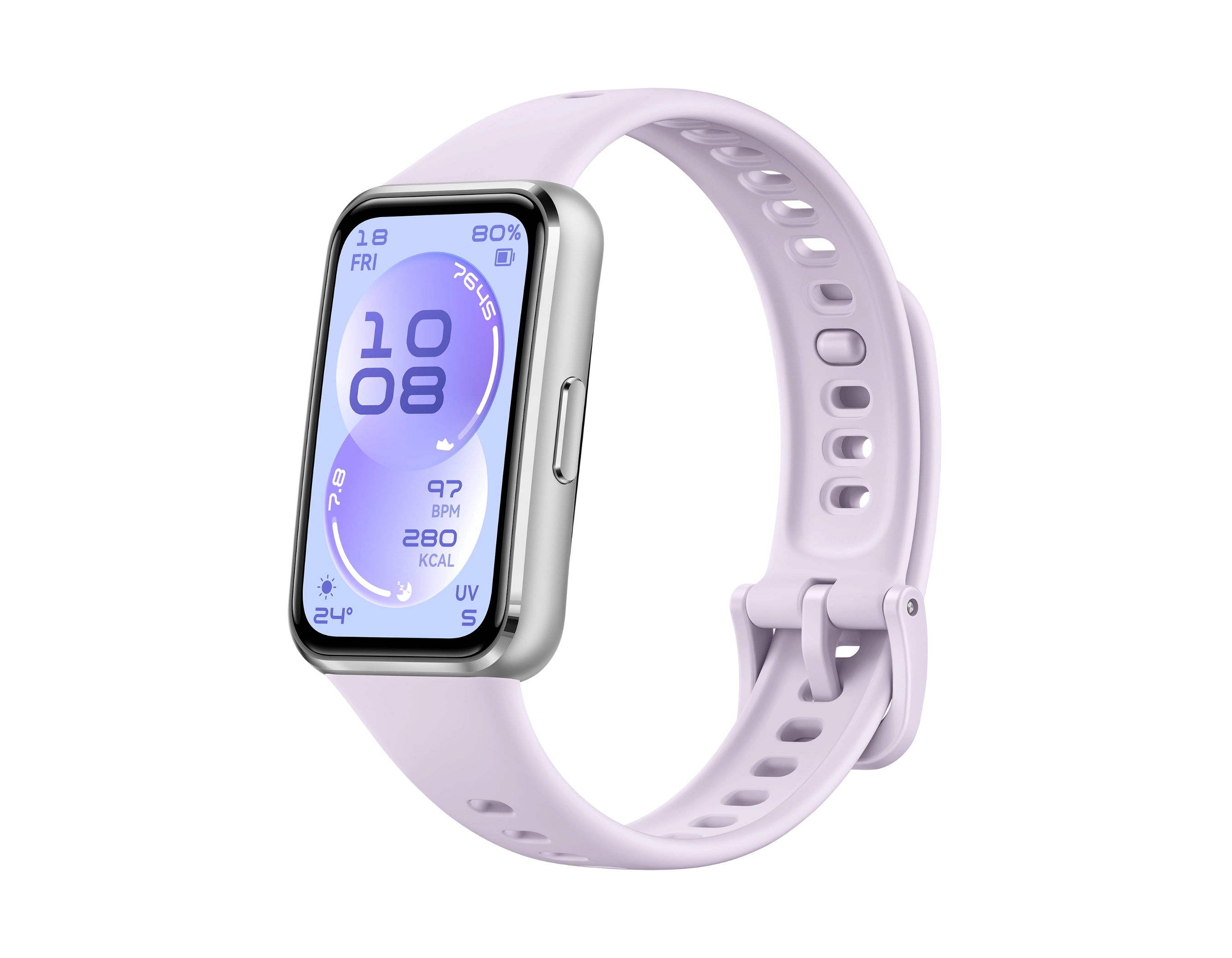 Purple HUAWEI Band 11, aluminium