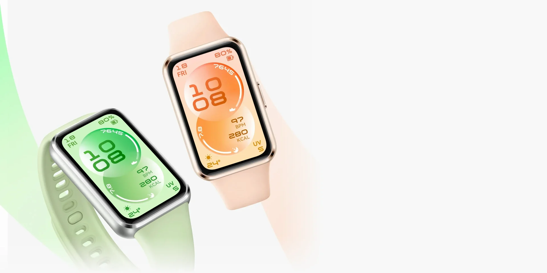 HUAWEI Band 11 in Green and Beige