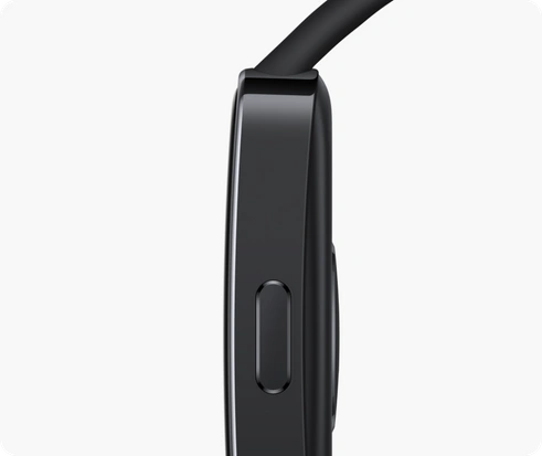 Black HUAWEI Band 9 from the side