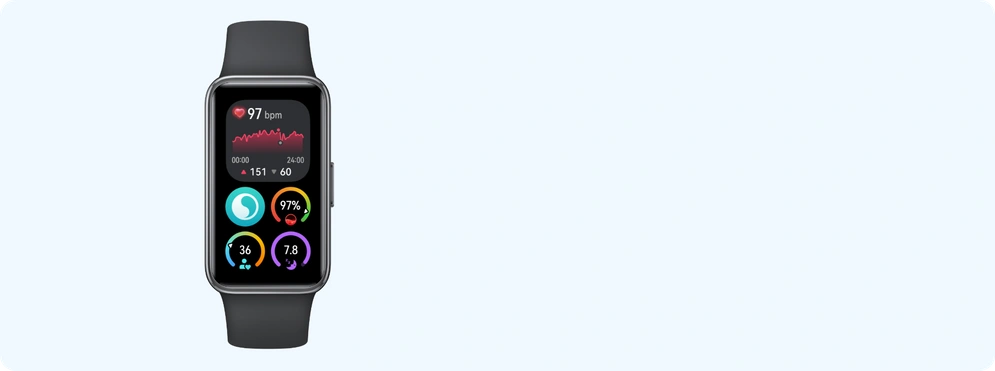 Health metrics on your wrist