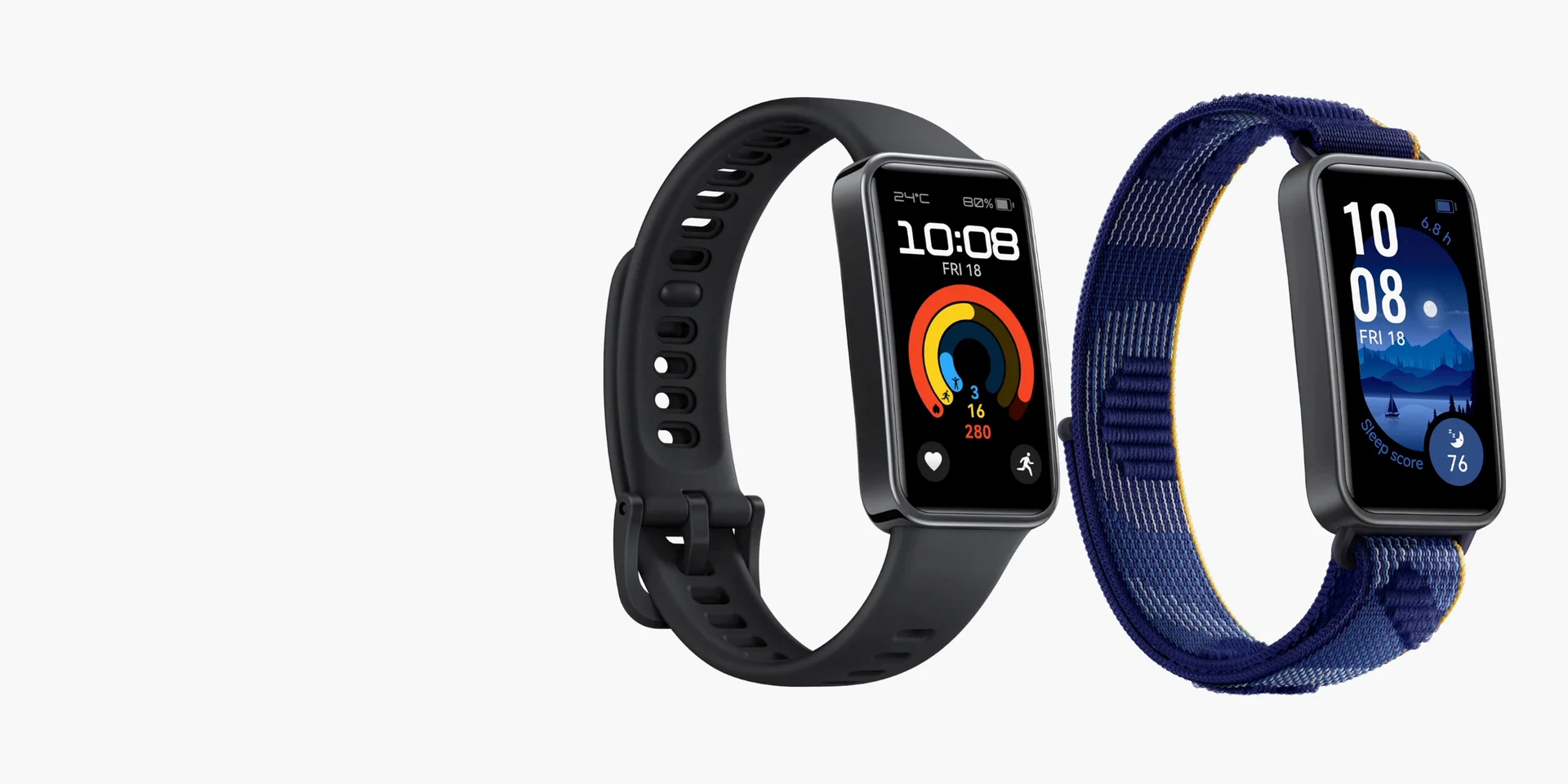 HUAWEI Band 9 in Black and Blue