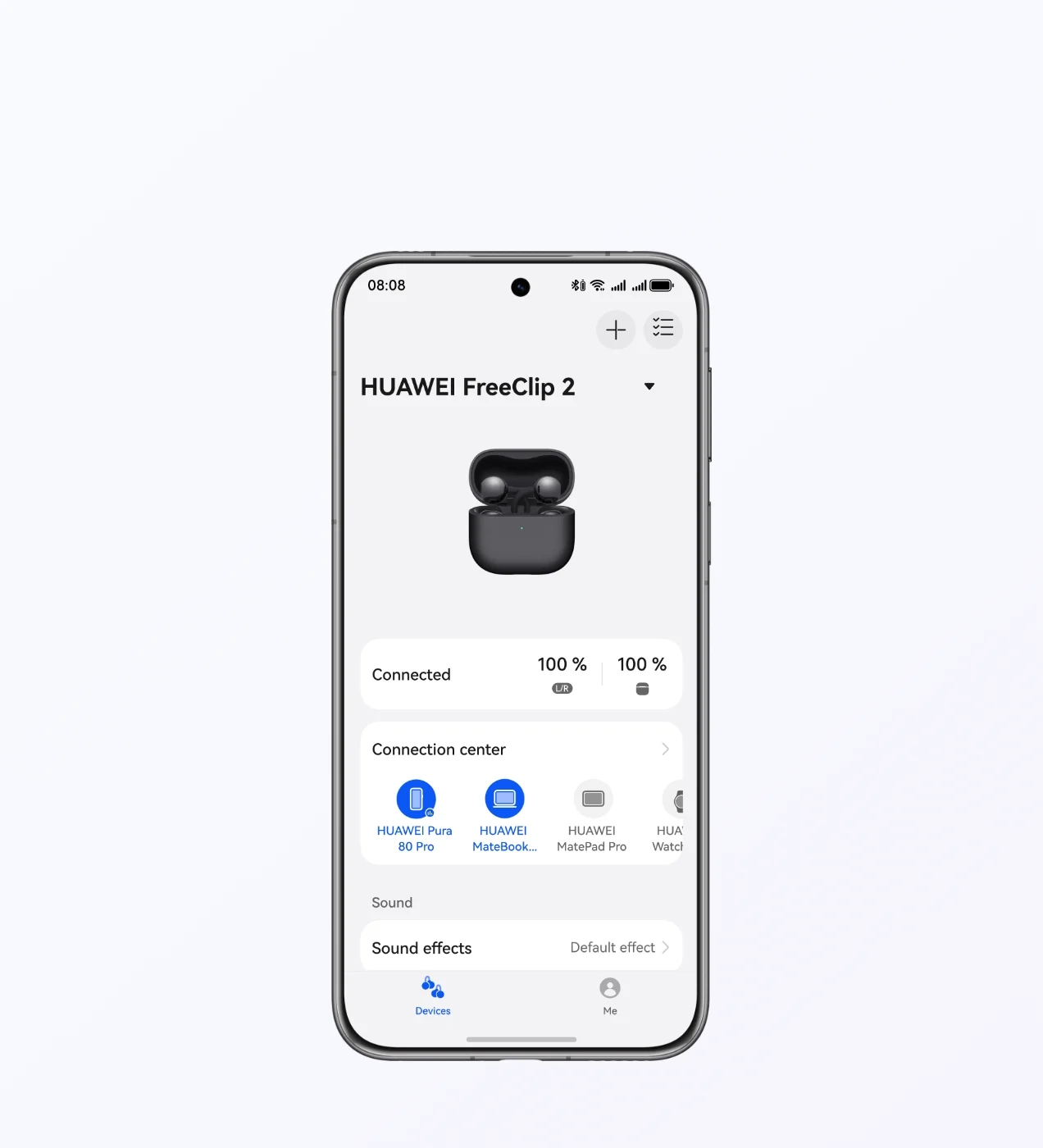 Приложение HUAWEI Audio Connect
