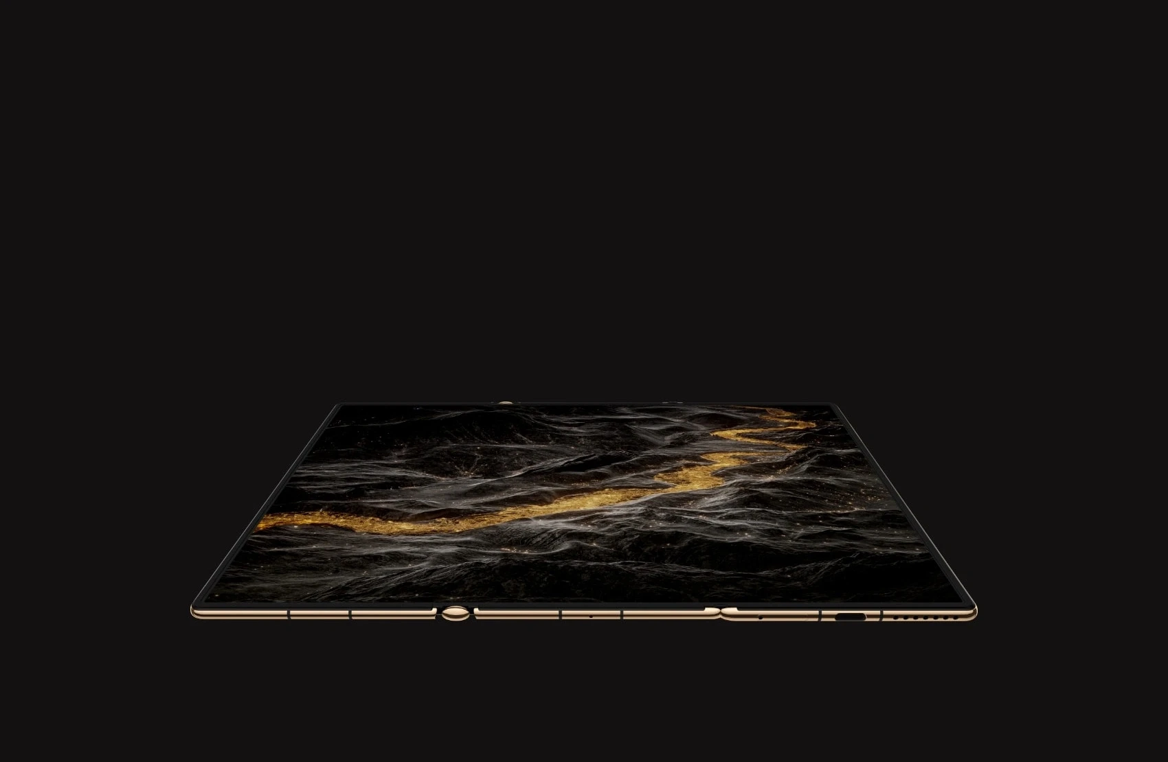 Полностью раскрытый экран HUAWEI Mate XT