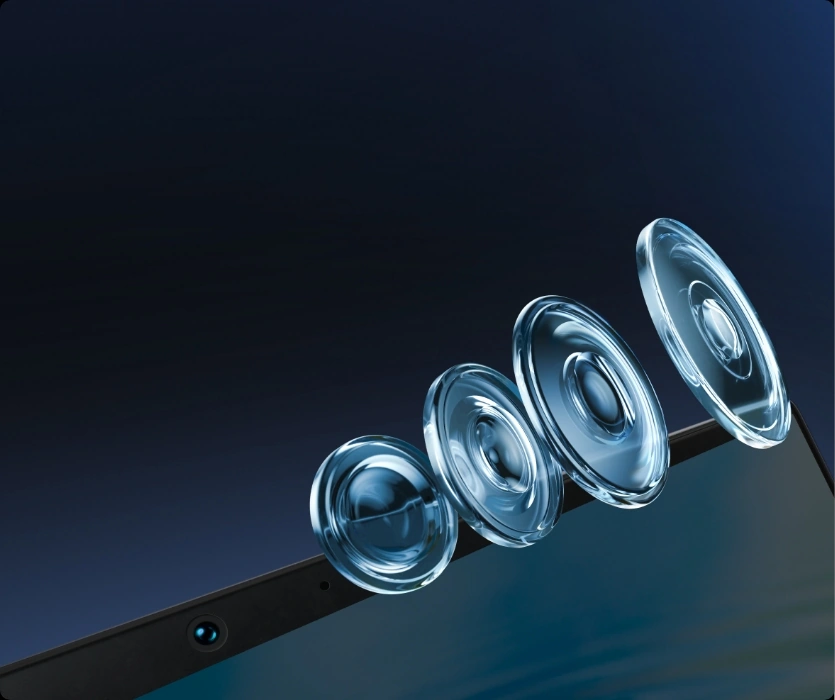 The camera lenses
