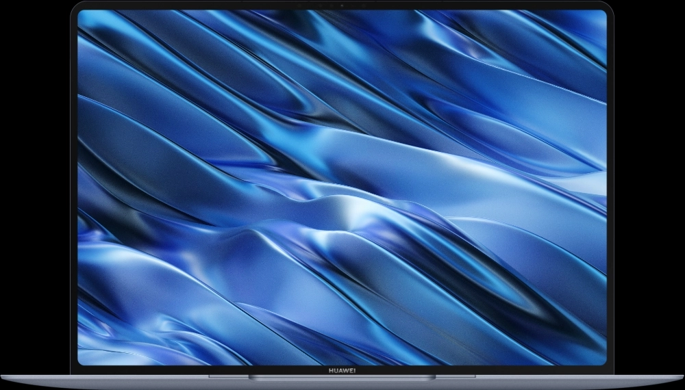Blue waves on the OLED display