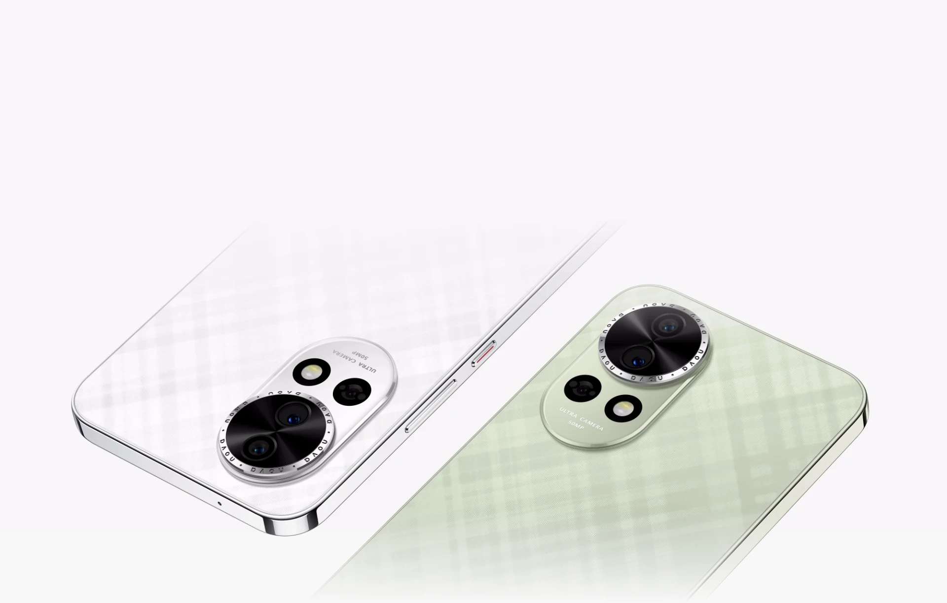 HUAWEI nova 13 in White and Loden Green