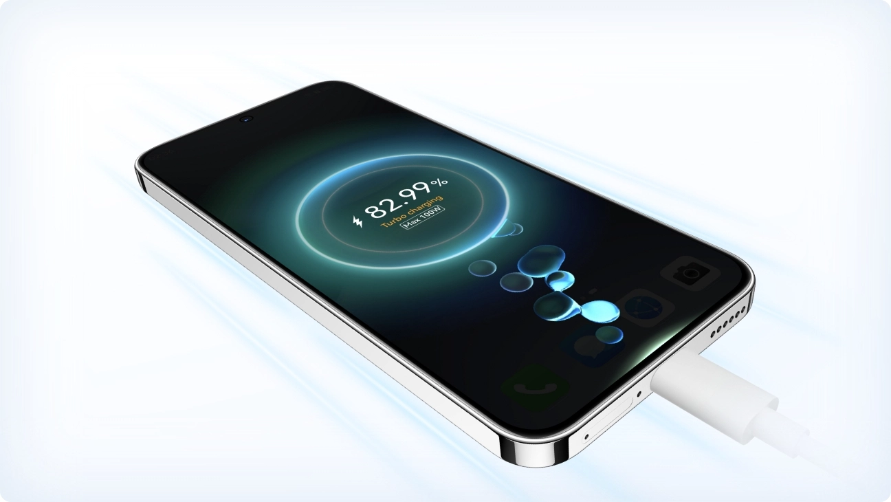 HUAWEI nova 14 на зарядке
