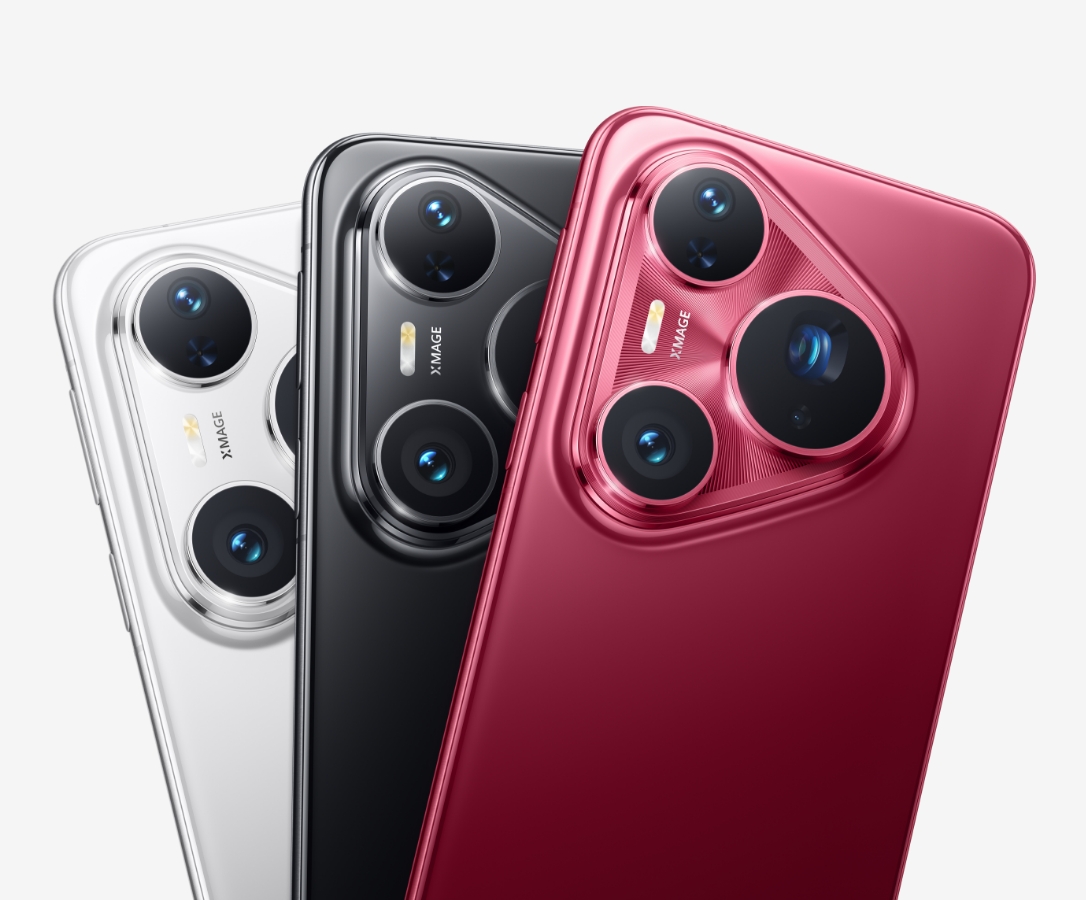 HUAWEI Pura 80 Pro: белый, чёрный и красный