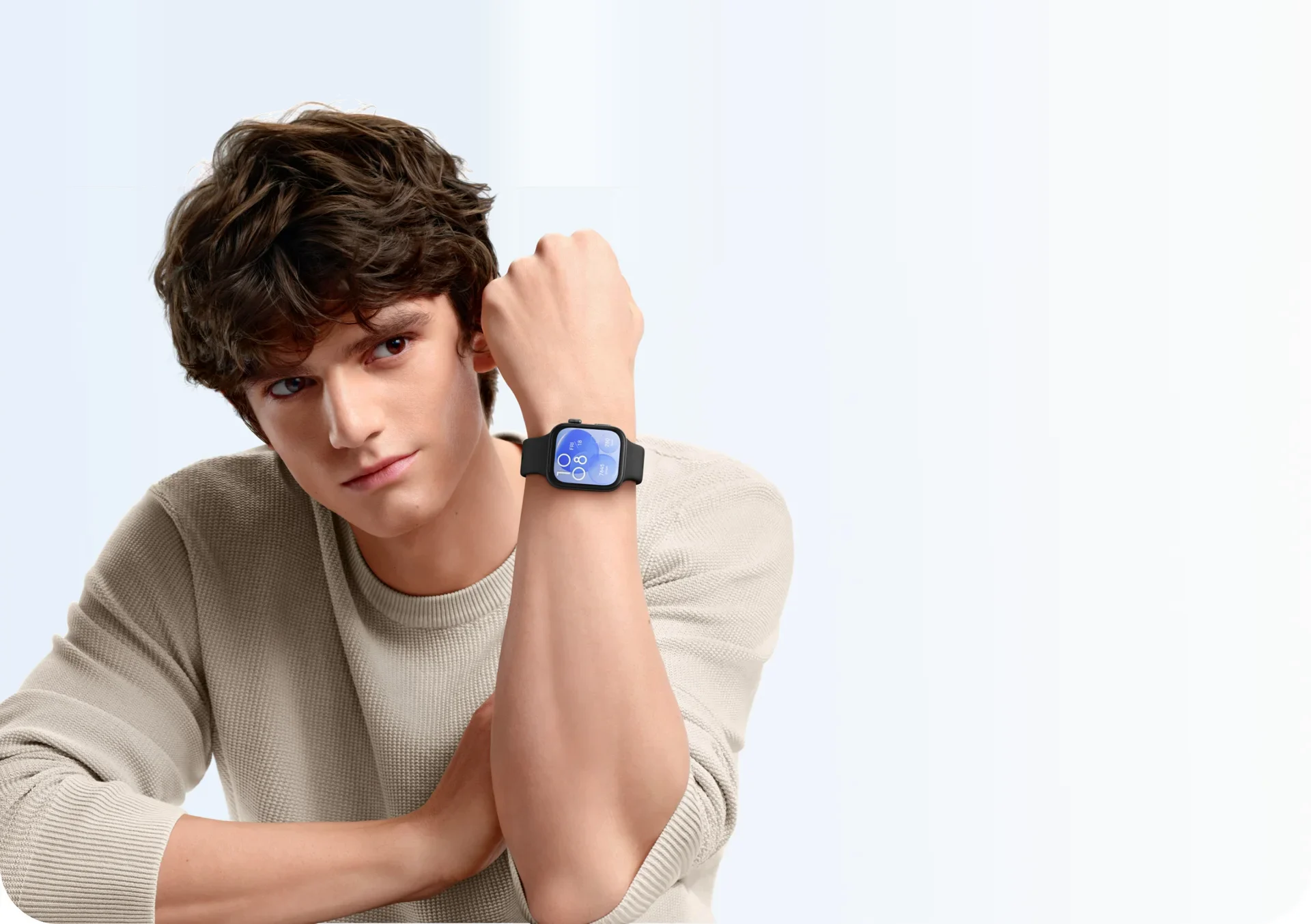 Qora HUAWEI WATCH FIT 3 taqqan yigit