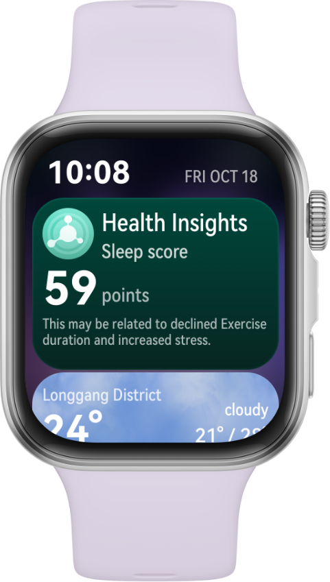 The Health Insights app